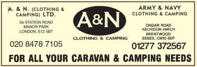 Army & Navy Clothing & Caravaning
