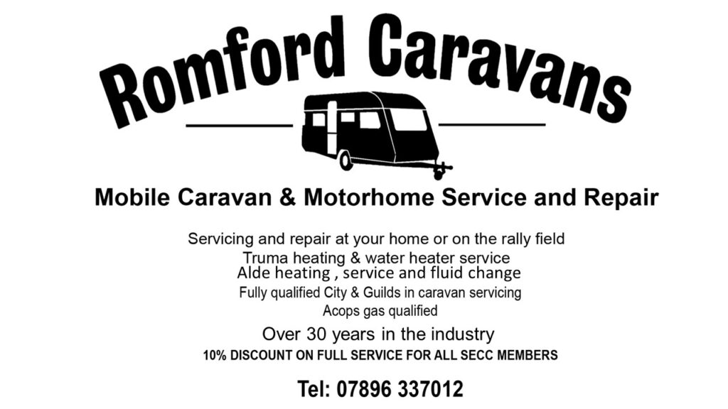 Romford Caravans Advert