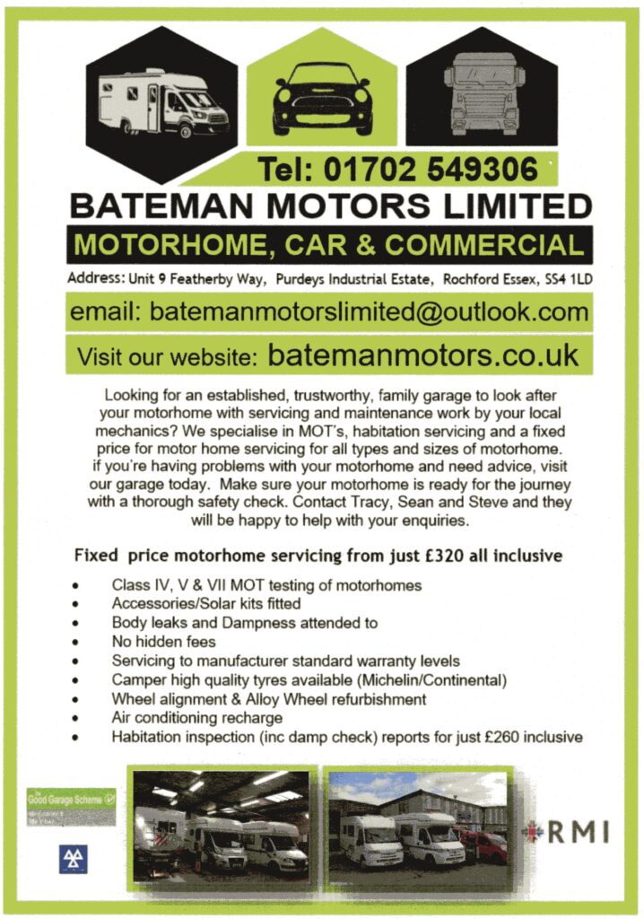 Bateman Motors advert