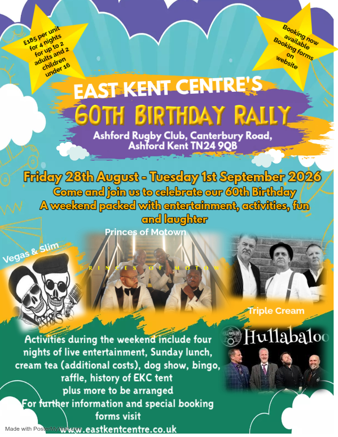 East kent 60th poster
